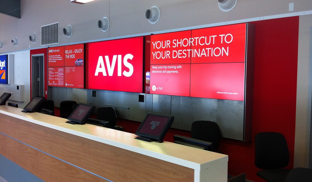 Serving as its signage partner for 15 years, our team supports Avis with brand implementation at 2,700+ locations, completing 150 annually.