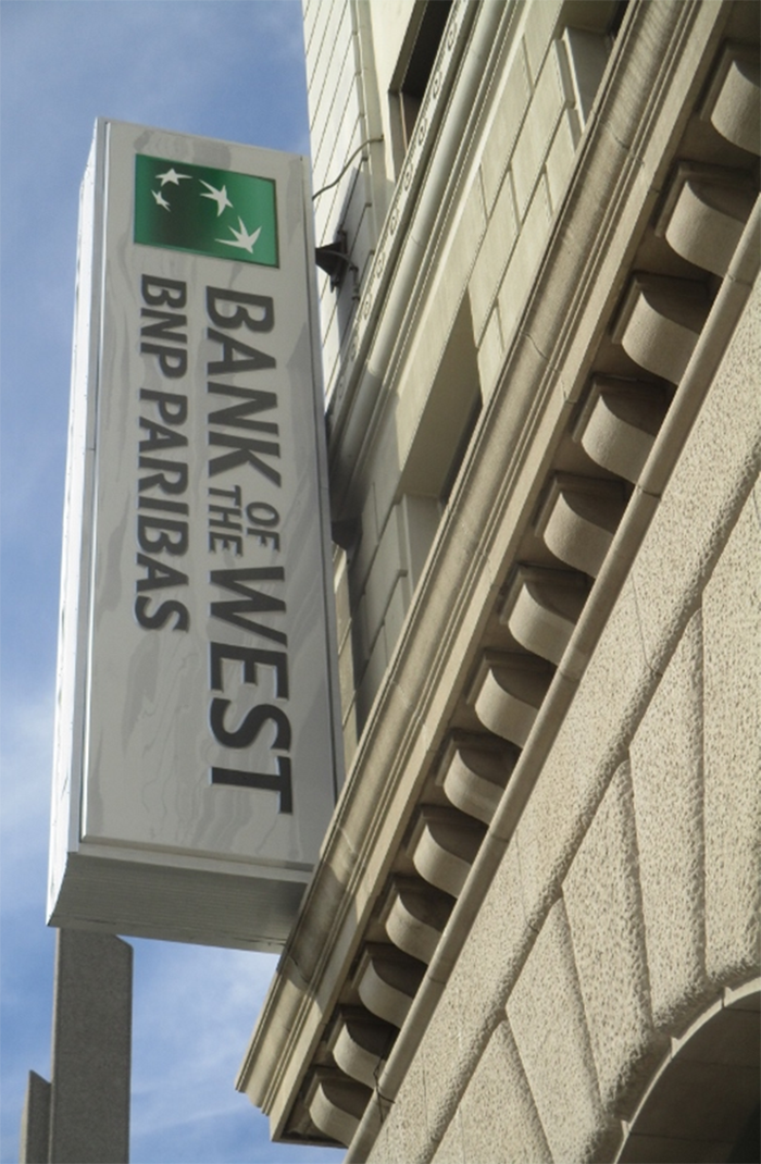 Bank of the West Signage
